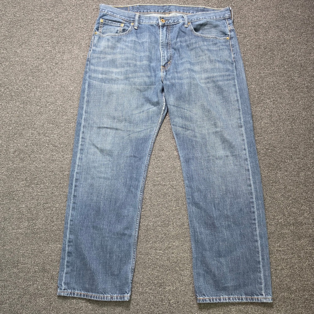 Levi's 559 Relaxed Straight Blue Jeans Mens 38x32 Medium Wash Denim Casual‎ Work